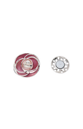 Eden Magnetic Brooch in Red