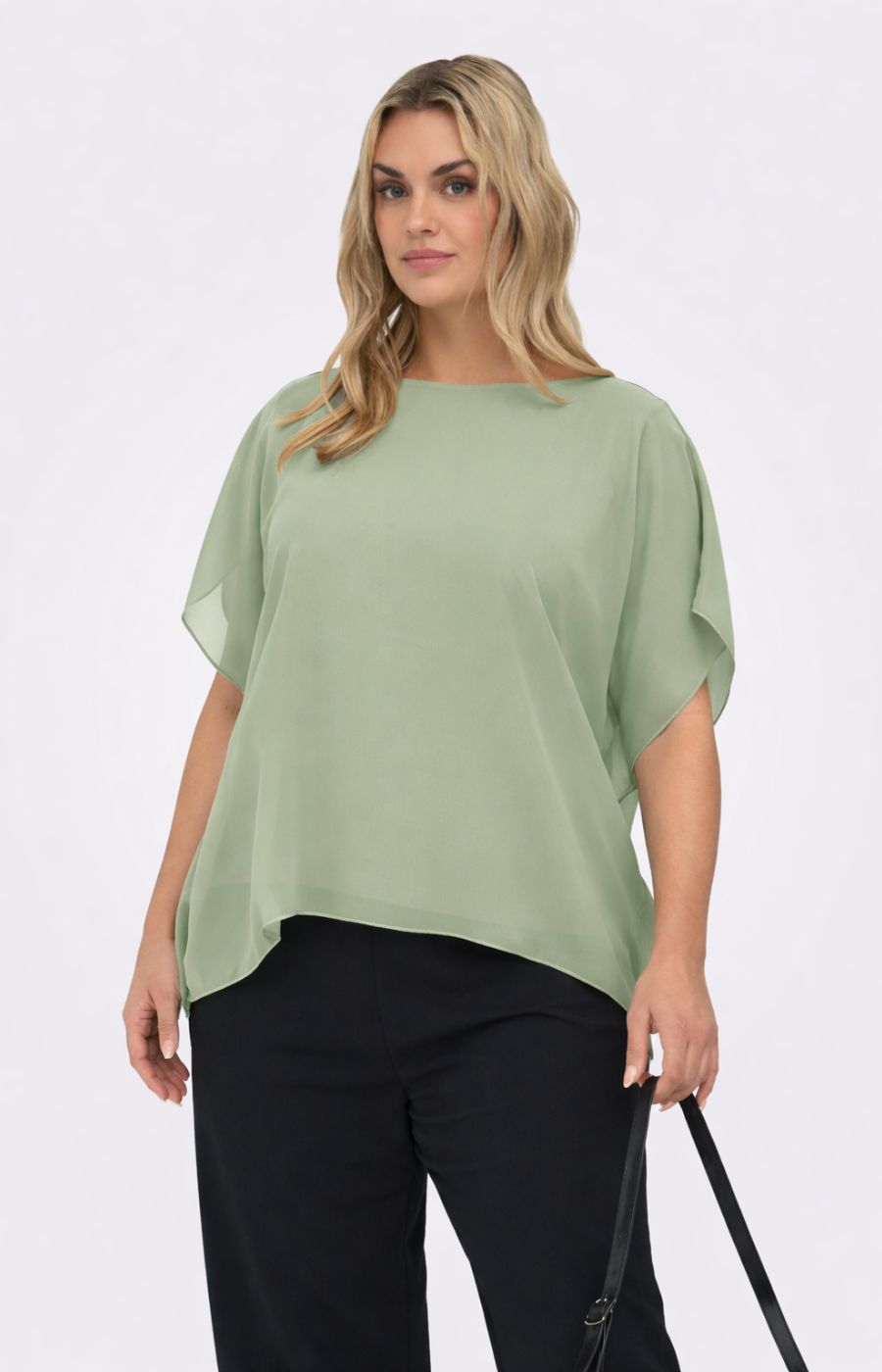 Only Carmakoma Coko Blouse in Green 