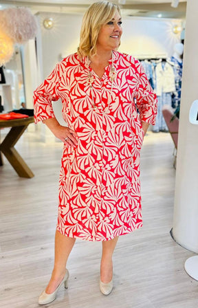 Masai Nimes Leaf Shirt Dress