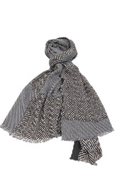 Jeanne Scarf in Black