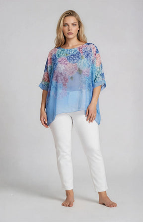 Layla Blouse in Blue