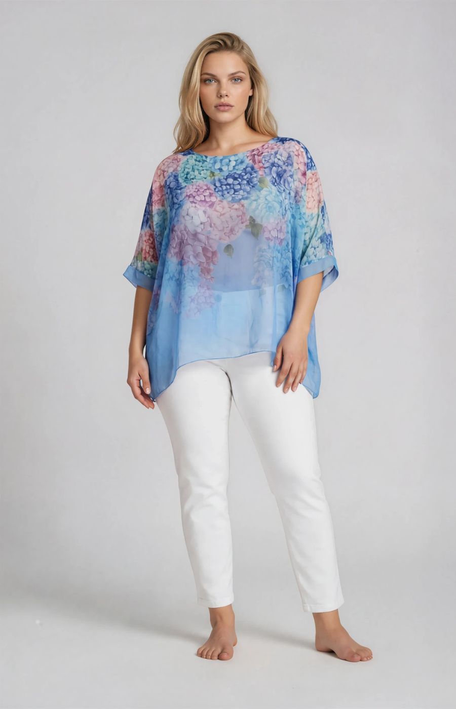 Layla Blouse in Blue