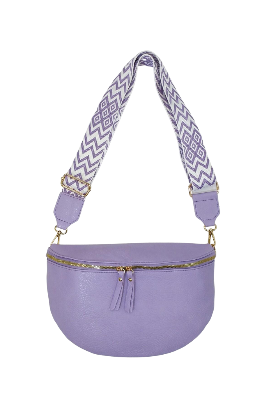 Naoise Cross Body Bag in Lilac