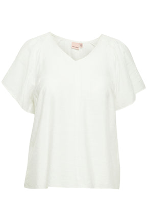 Simple Wish Mea Blouse in White