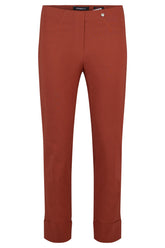 Robell 7/8ths Trousers in Rust
