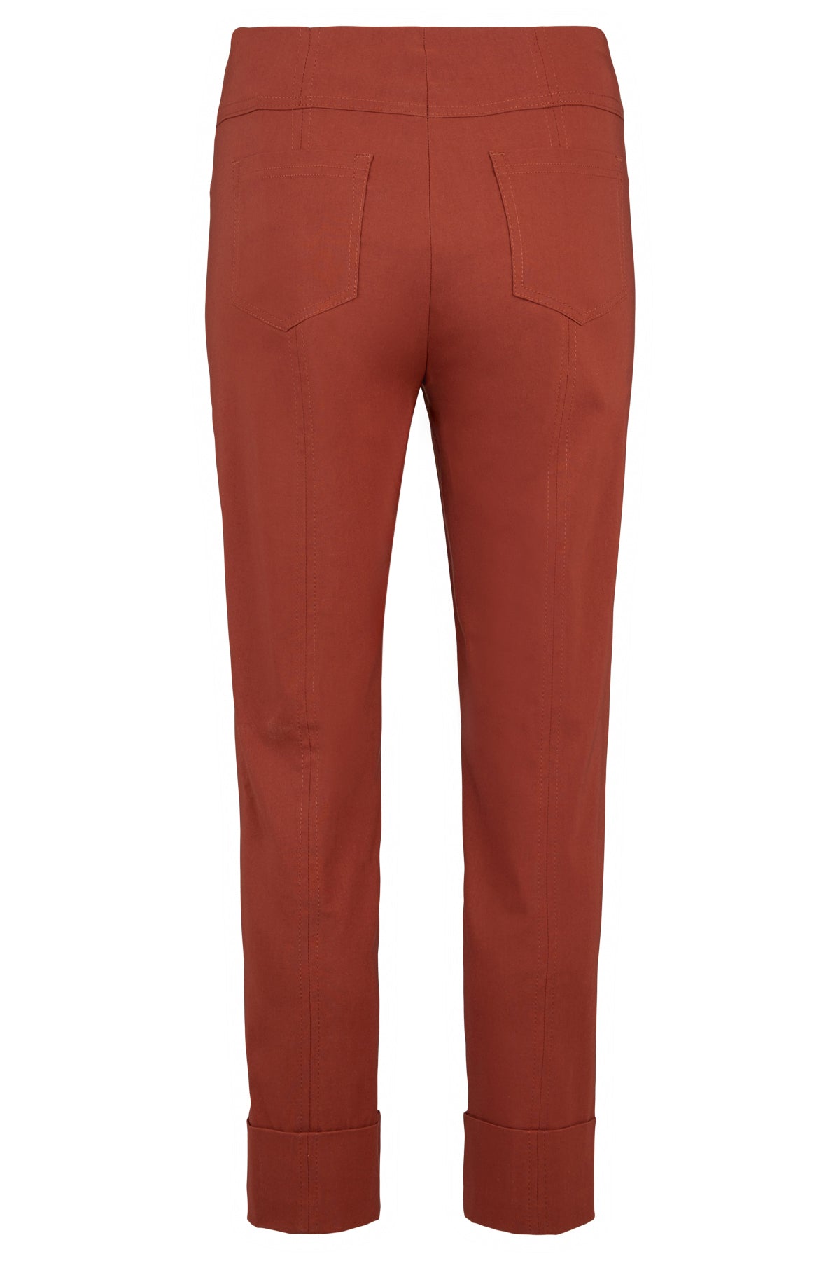 Robell 7/8ths Trousers in Rust