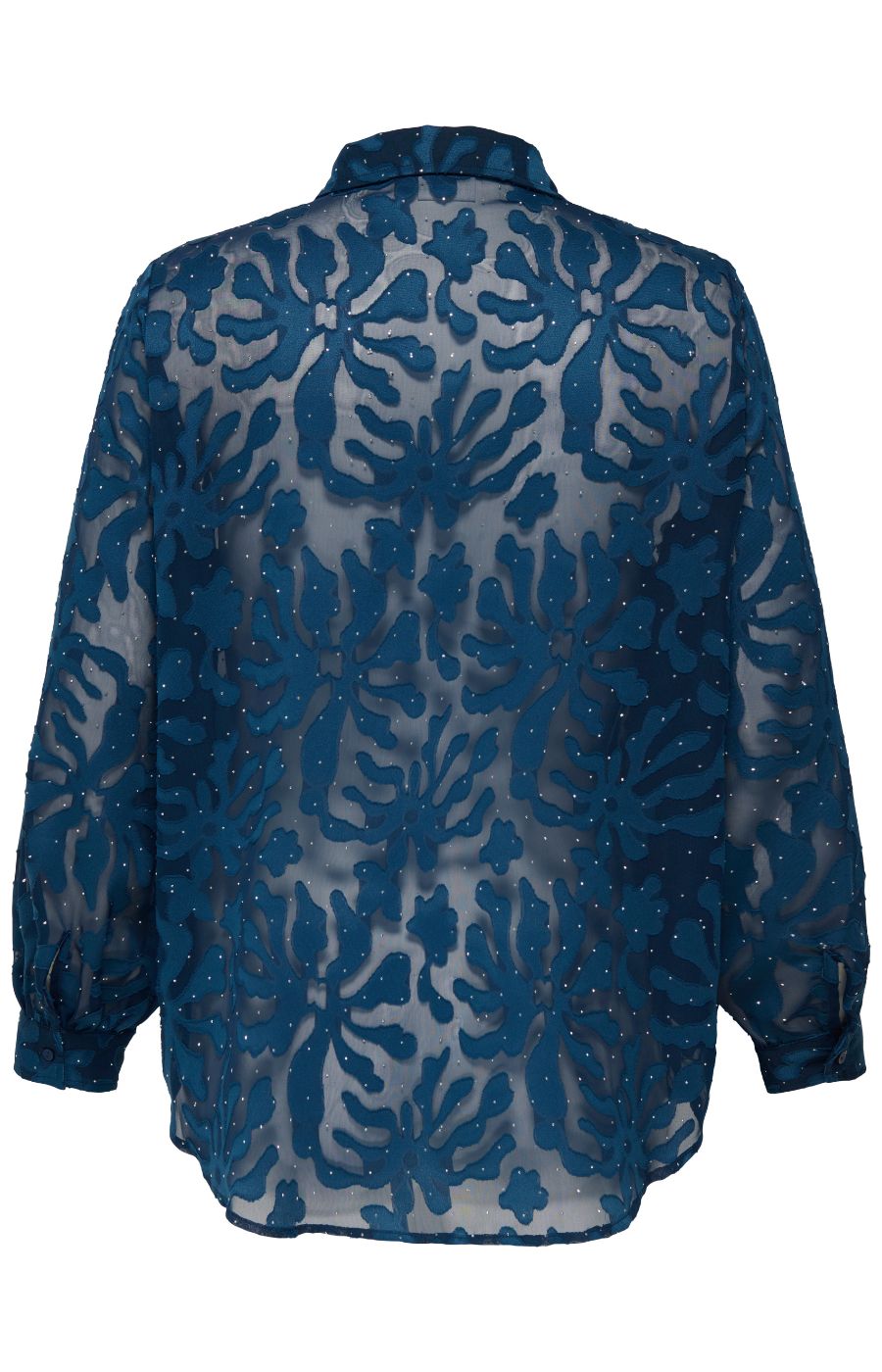 Only Carmakoma Diamo Shirt in Navy