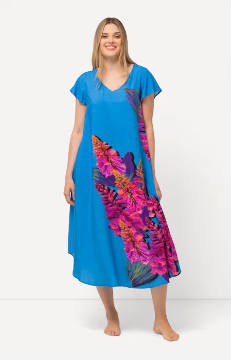 Ulla Popken Lupin Blue Dress