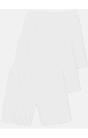 Ulla Popken White Pants in 3 Pack