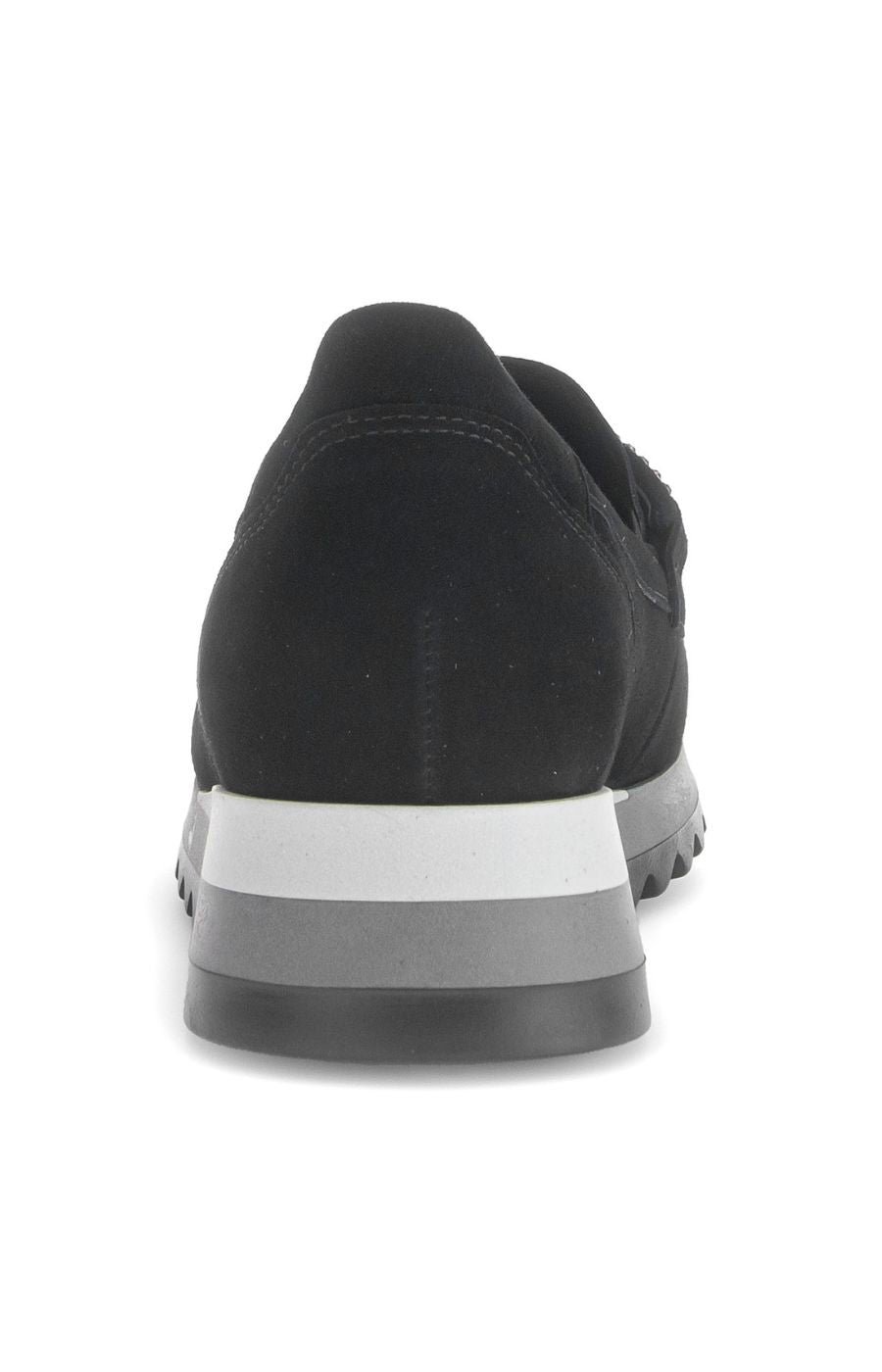 Gabor Suede Loafer in Black