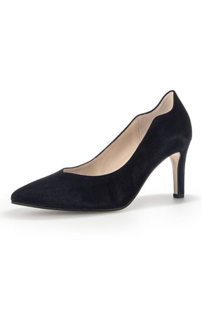 Gabor Black Waved Heel