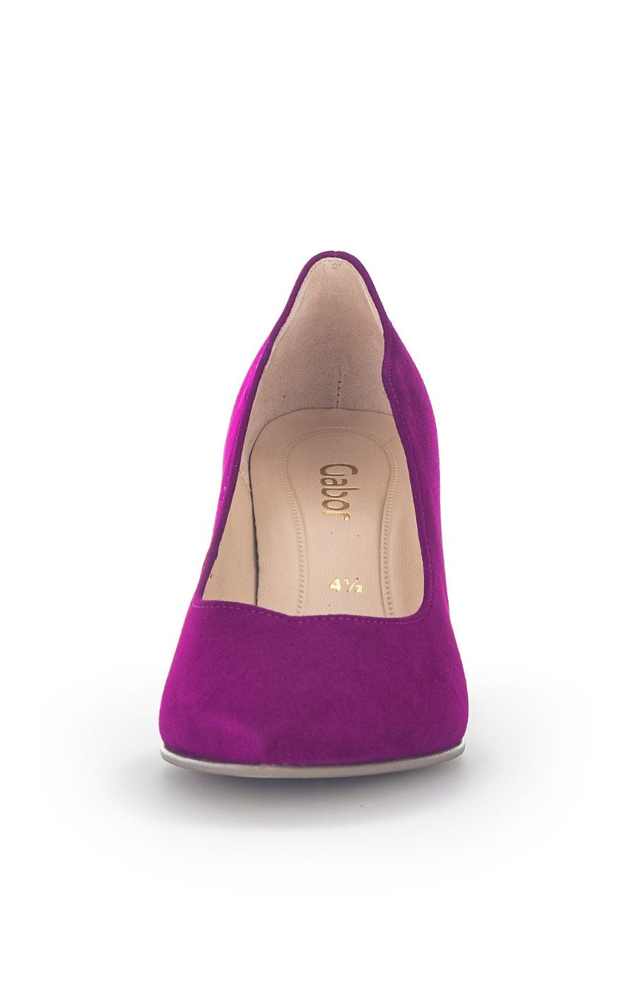 Gabor Magenta Waved Heel