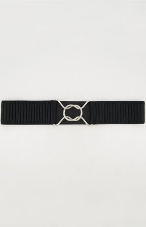 Ulla Popken Stretch Belt in Black