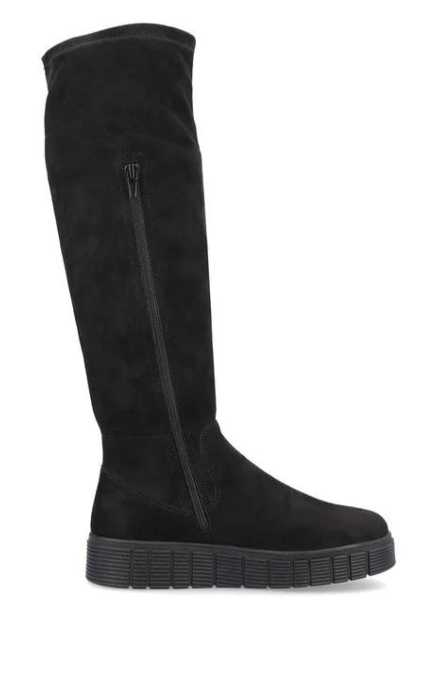Rieker Suede Knee High Boot