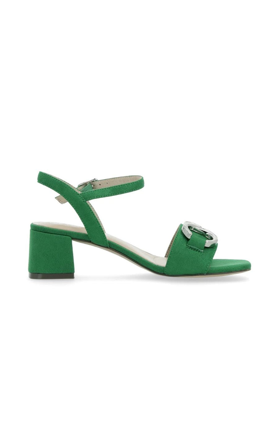 Remonte Block Heeled Sandal in Green