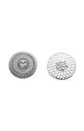Fiona Magnetic Brooch in Silver