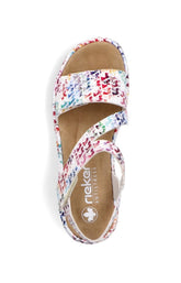 NeroGiardini Platform Trainer in White & Silver