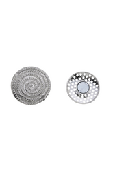 Kiara Magnetic Brooch in Silver