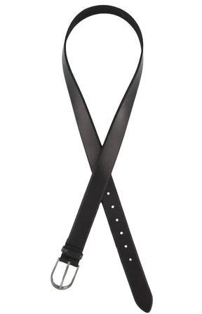 Ulla Popken Black Leather Belt