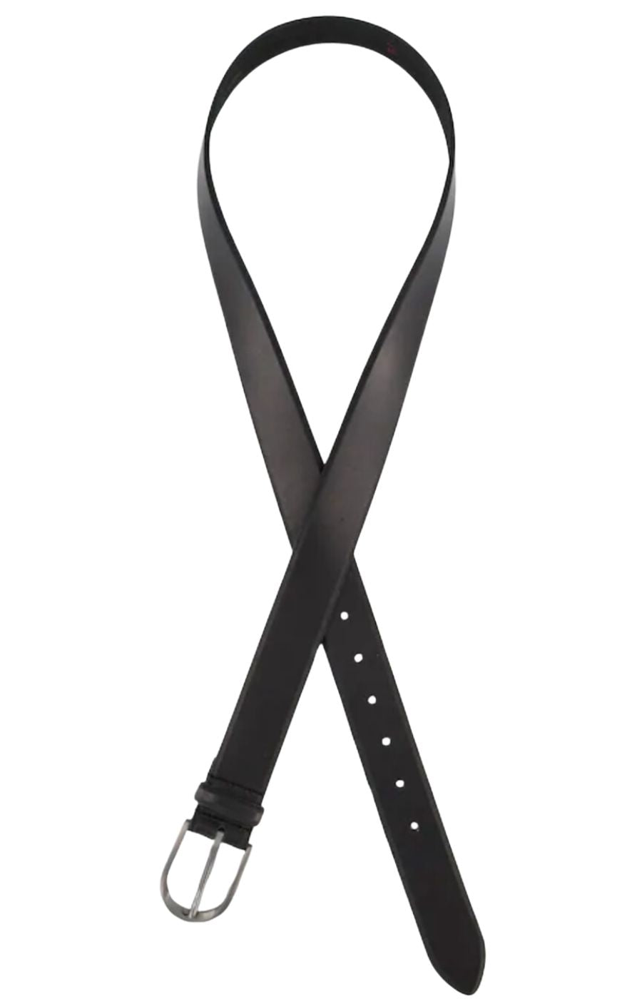 Ulla Popken Black Leather Belt