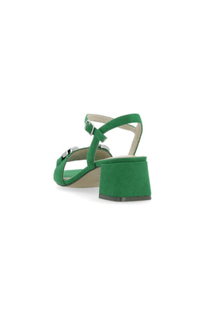 Remonte Block Heeled Sandal in Green
