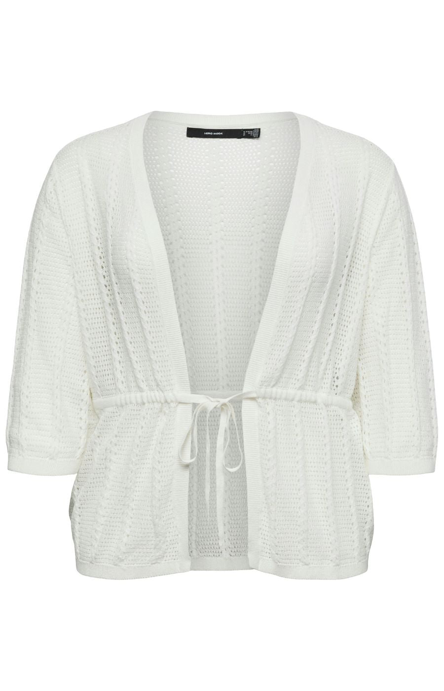Vero Moda Curve Lux Light Cardigan in White   