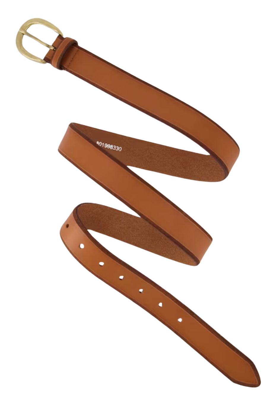 Ulla Popken Brown Leather Belt