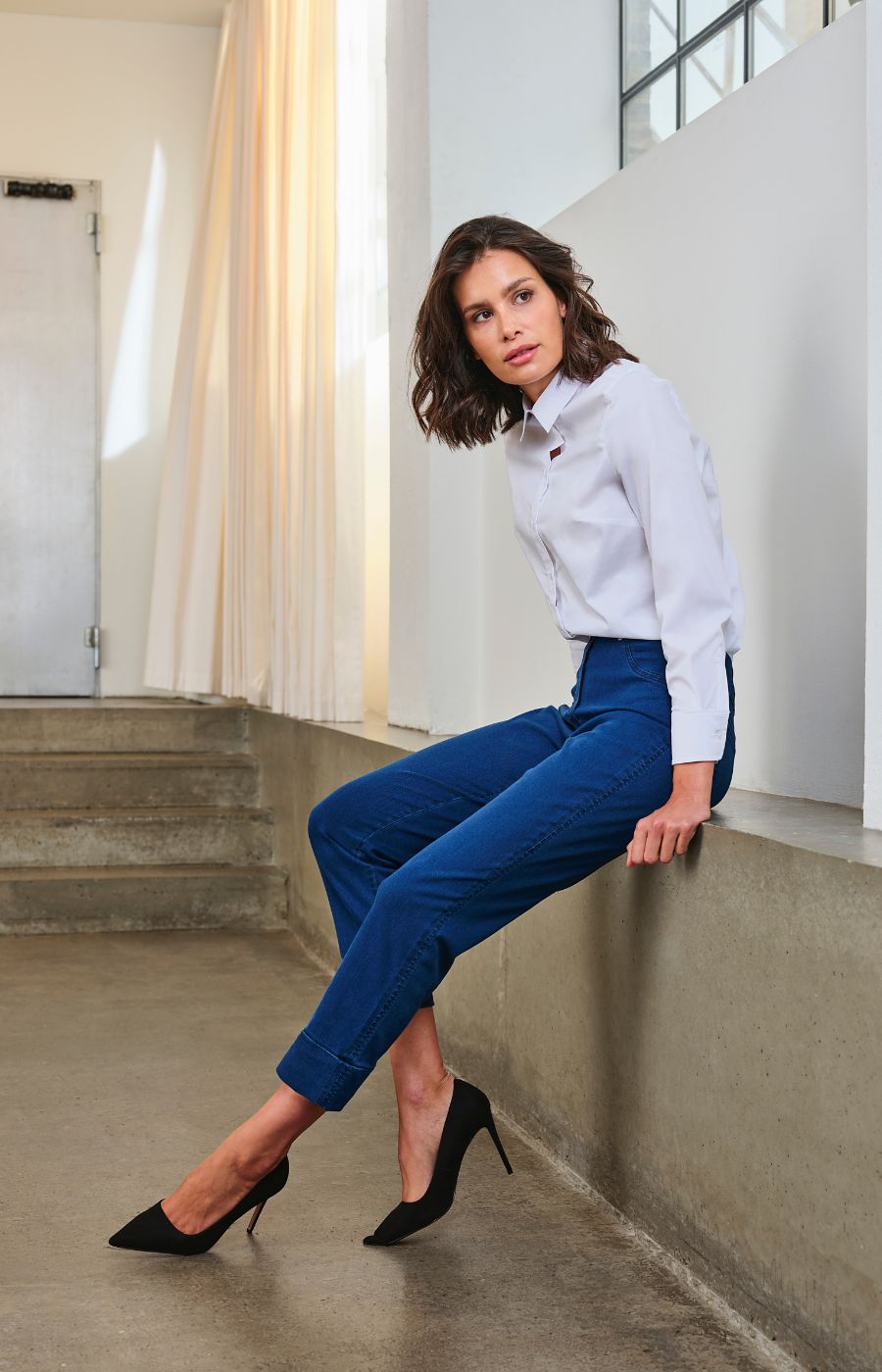 Robell 7/8ths Jeans | Blue