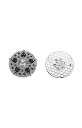 Giselle Magnetic Brooch in Black