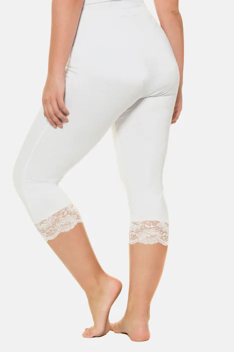 Lace 2025 capris leggings