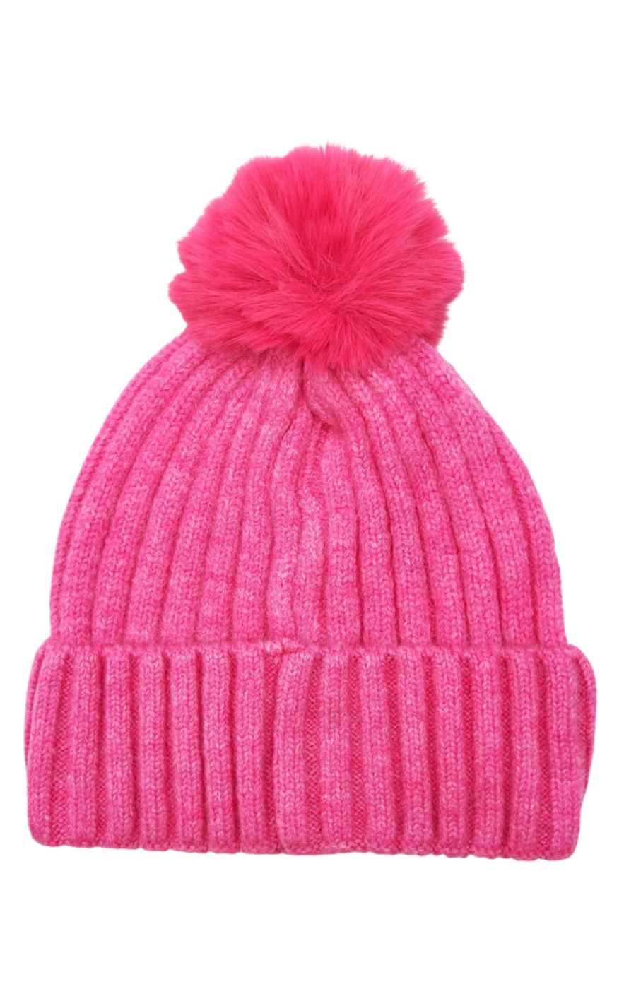 PomPom Hat in Pink
