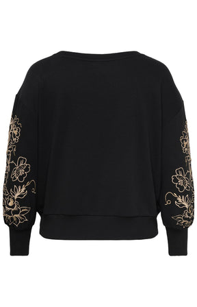 Only Carmakoma Deborah Sweater in Black