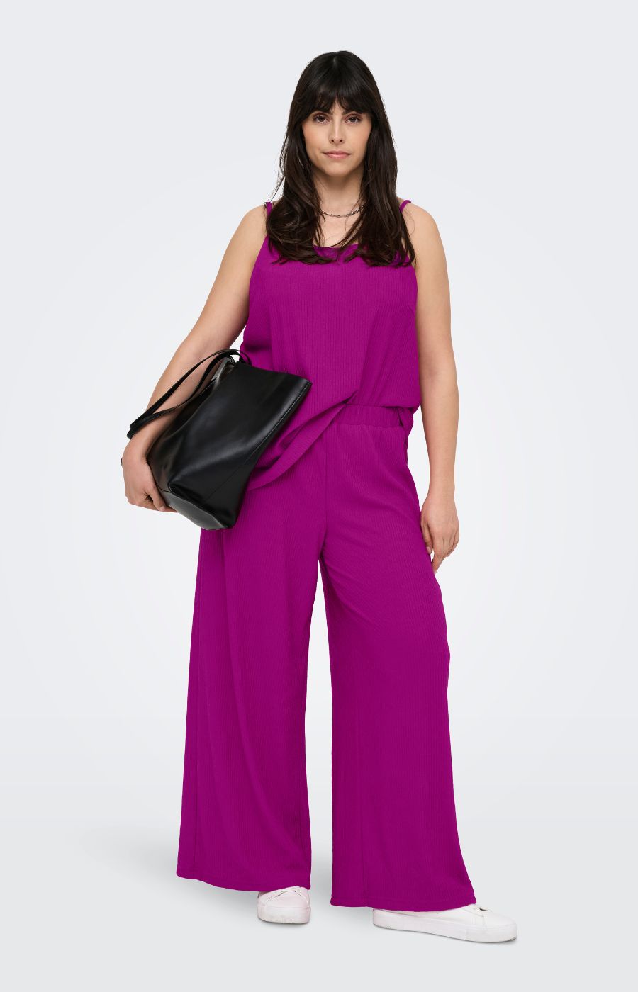 Only Carmakoma Reina Trousers in Fuchsia