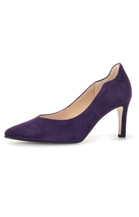 Gabor Purple Waved Heel