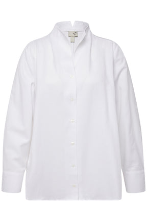 Ulla Popken Oxford White Blouse