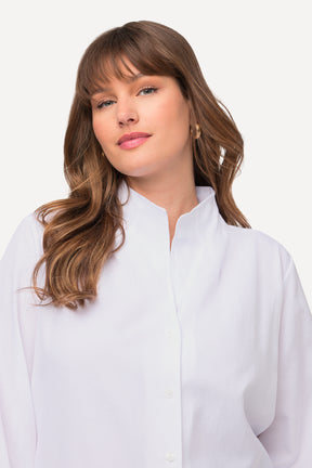 Ulla Popken Oxford White Blouse