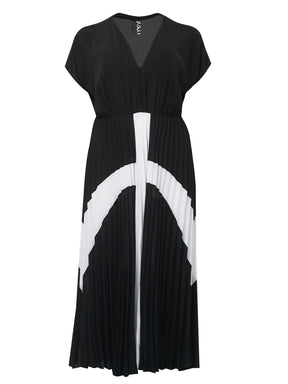 Mat Cross Black Dress