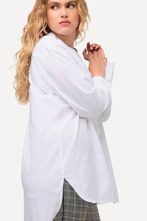 Ulla Popken Tunic Blouse in White