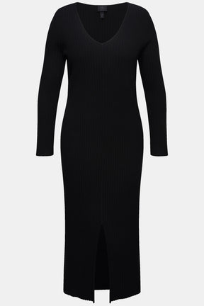 Ulla Popken Knit Dress in Black
