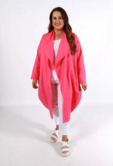 Alanna Oversized Jacket in Pink