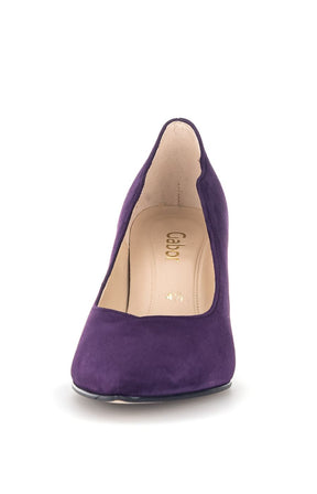 Gabor Purple Waved Heel