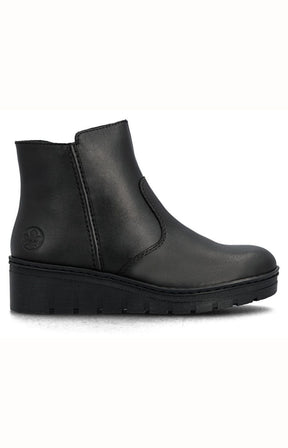 Rieker Ankle Boot in Black