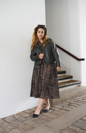 Kaffe Curve Janet Leather Jacket