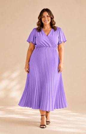 Daphne Dress in Lilac