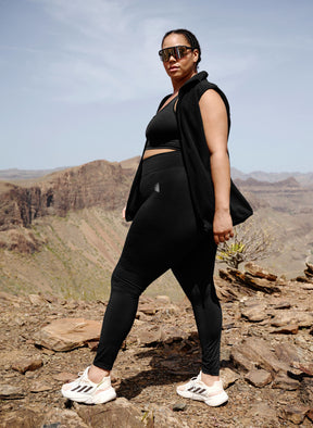  Active by Zizzi Basic Leggings in Black 