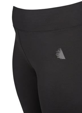  Active by Zizzi Basic Leggings in Black
