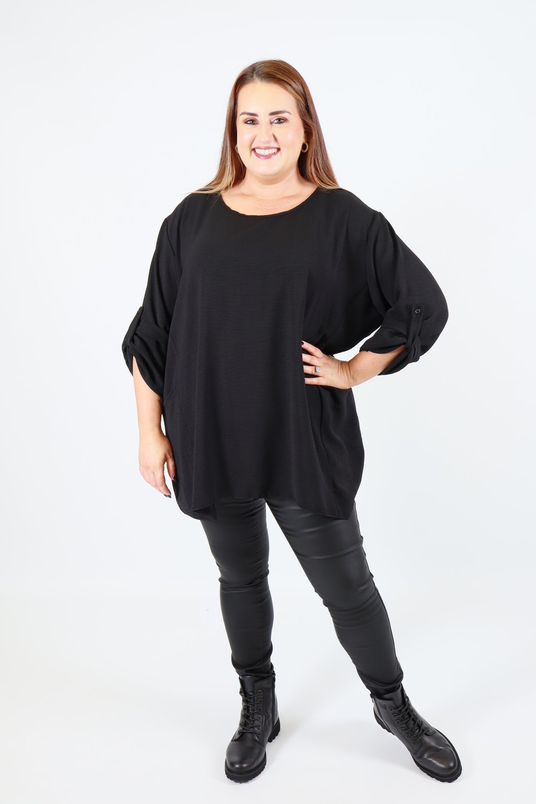 Ada Blouse in Black
