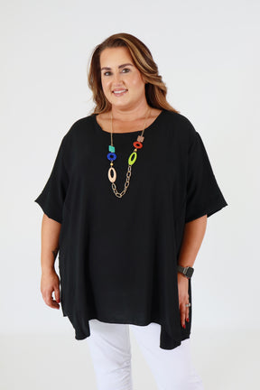 Adaline Blouse in Black