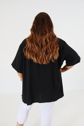 Adaline Blouse in Black