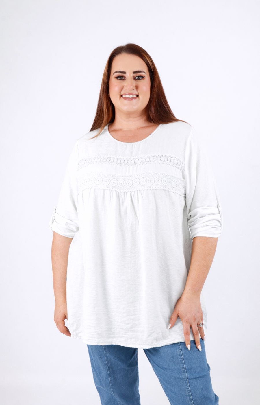 Alex Blouse in White 